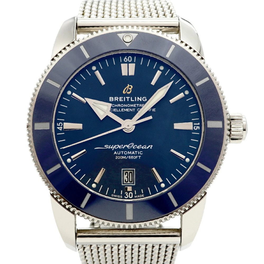 Breitling Superocean AB2020 Blue Dial Men's Watch